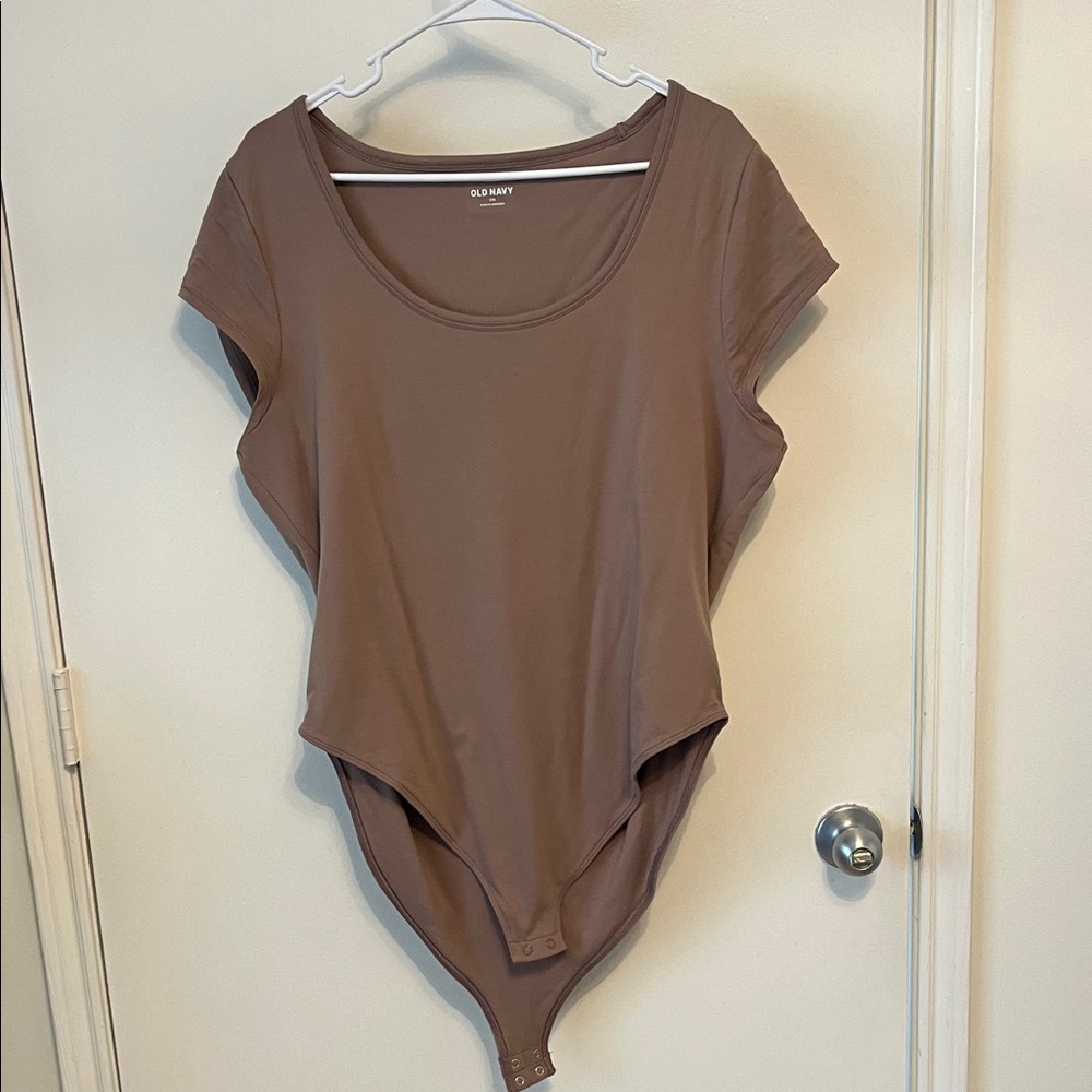 Old Navy Women's Tan Bodysuit